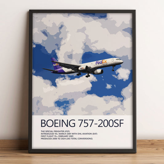 FedEx Boeing 757-200SF Poster
