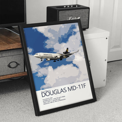 UPS McDonnell Douglas MD-11F Poster