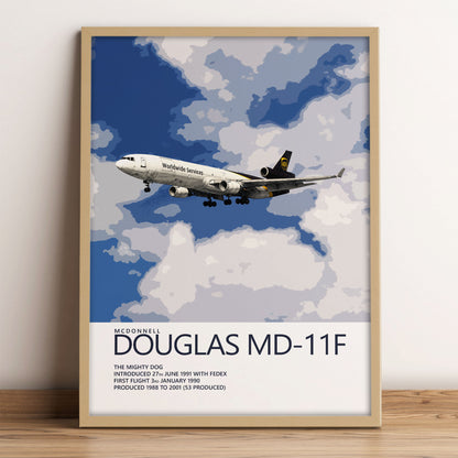 UPS McDonnell Douglas MD-11F Poster