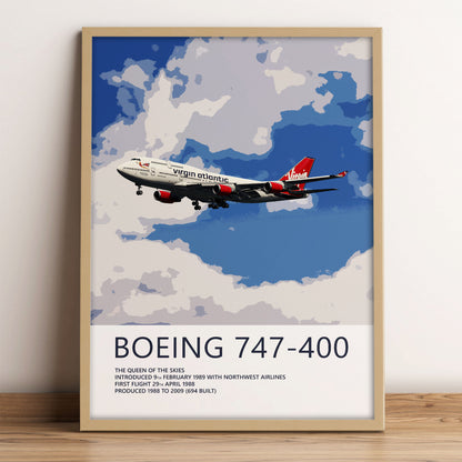 Virgin Atlantic Boeing 747-400 - Silver Dream Machine 1999-2010