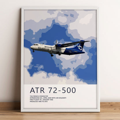 Blue Islands ATR 72 Poster