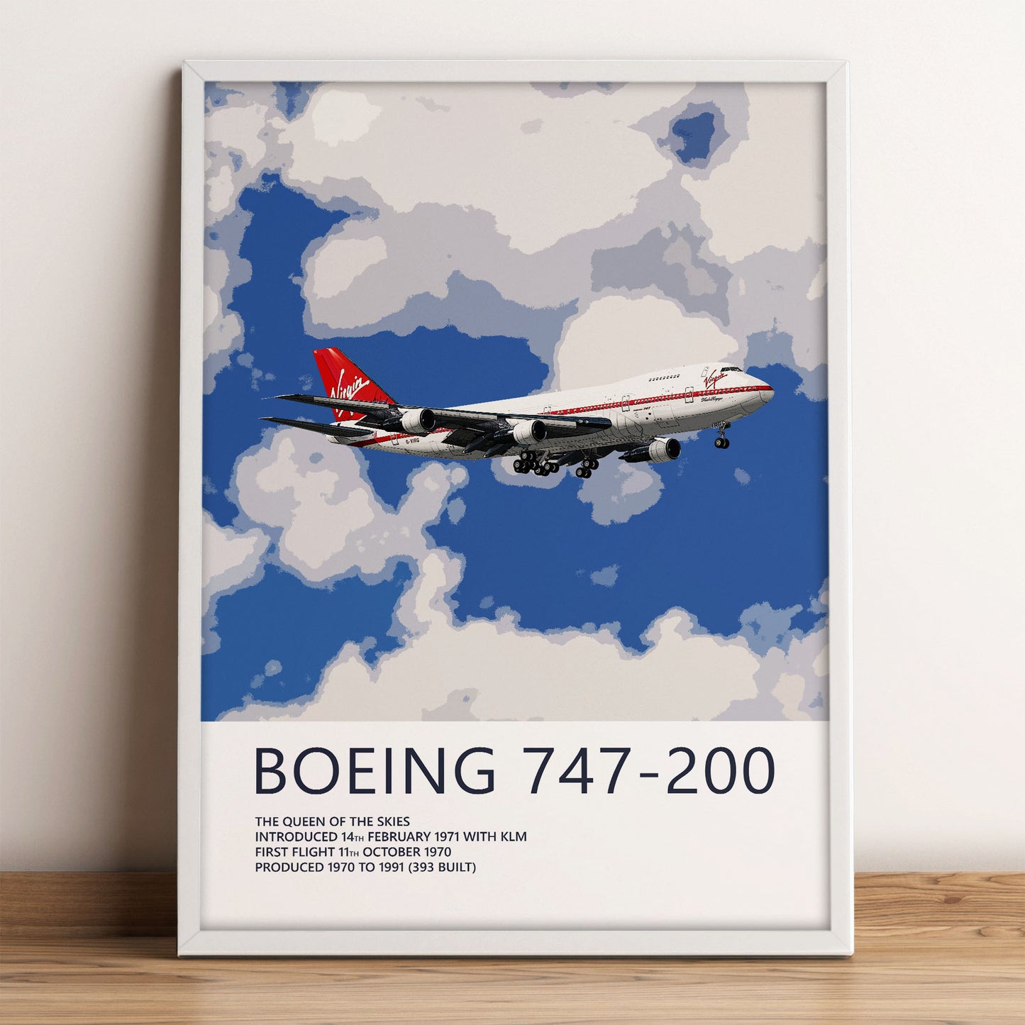 Virgin Atlantic Boeing 747-200 - Maiden Voyager 1984