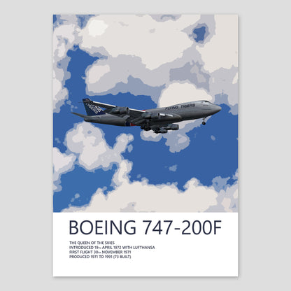Flying Tiger Line Boeing 747-200F Poster