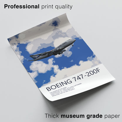 Flying Tiger Line Boeing 747-200F Poster