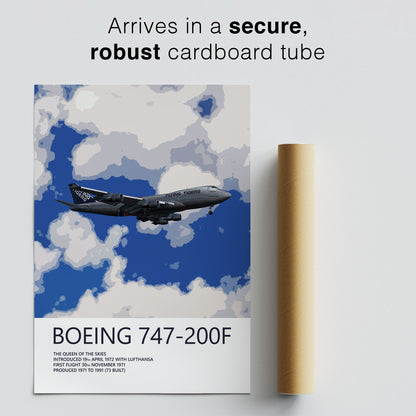 Flying Tiger Line Boeing 747-200F Poster