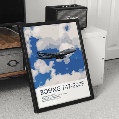 Flying Tiger Line Boeing 747-200F Poster