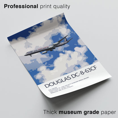 Flying Tiger Line Douglas DC-8-63CF Poster