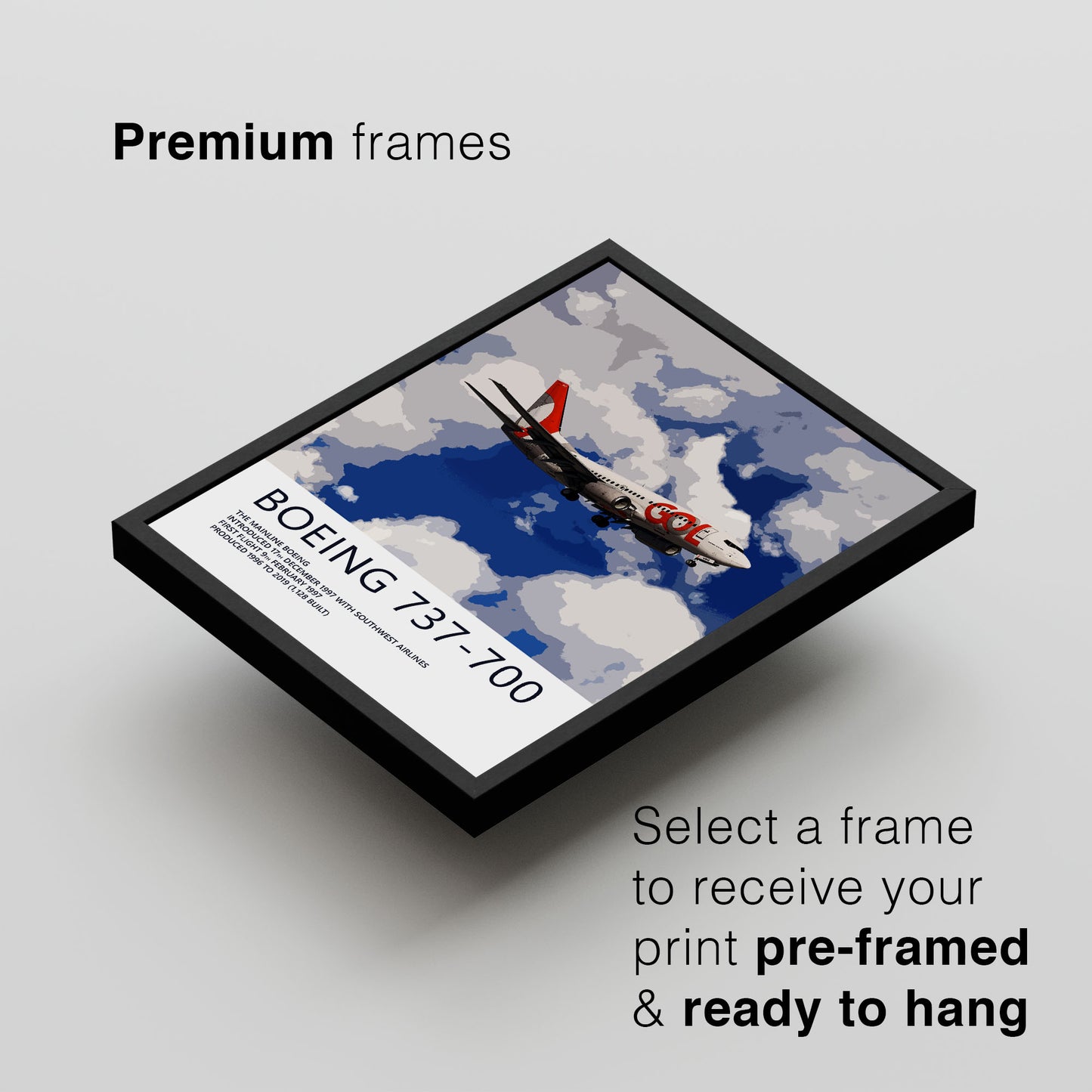 GOL Boeing 737-700 Poster
