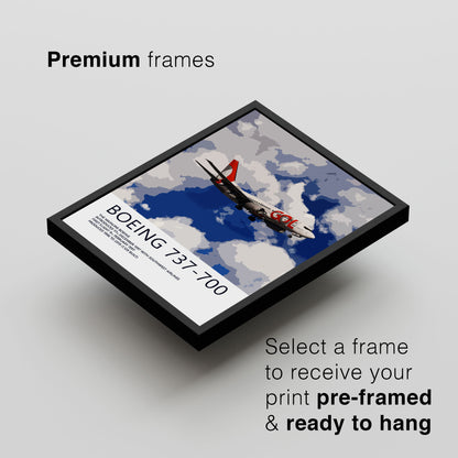 GOL Boeing 737-700 Poster