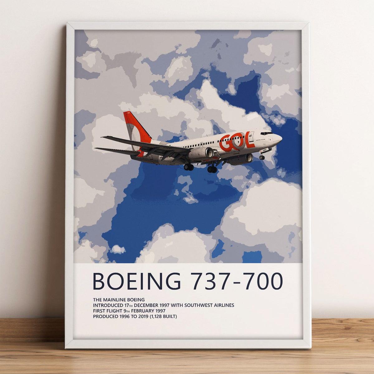 GOL Boeing 737-700 Poster