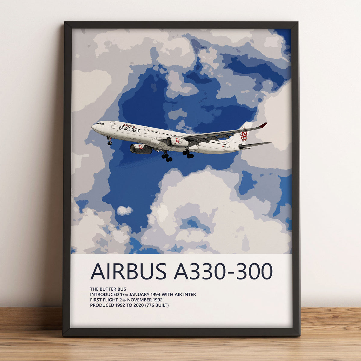 Dragonair Airbus A330-300 Poster