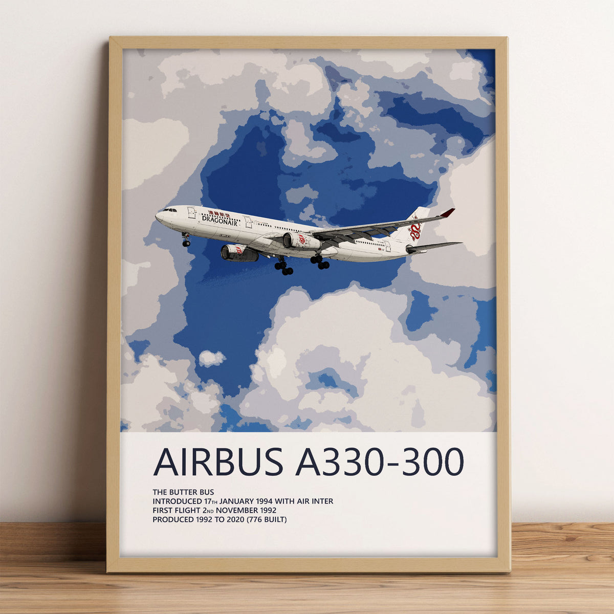 Dragonair Airbus A330-300 Poster