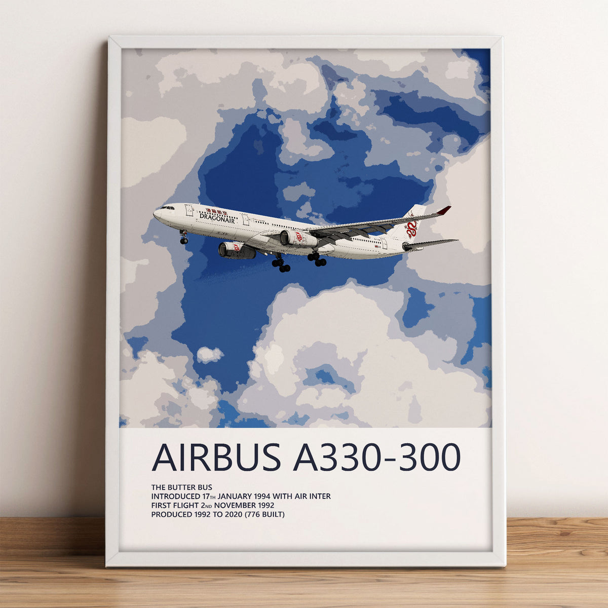 Dragonair Airbus A330-300 Poster