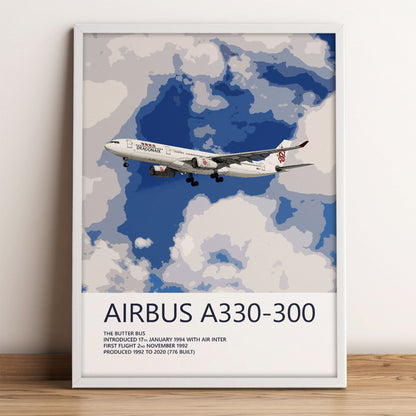 Dragonair Airbus A330-300 Poster