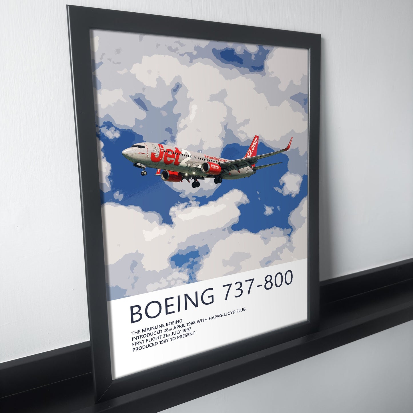 Jet2 Boeing 737 Poster