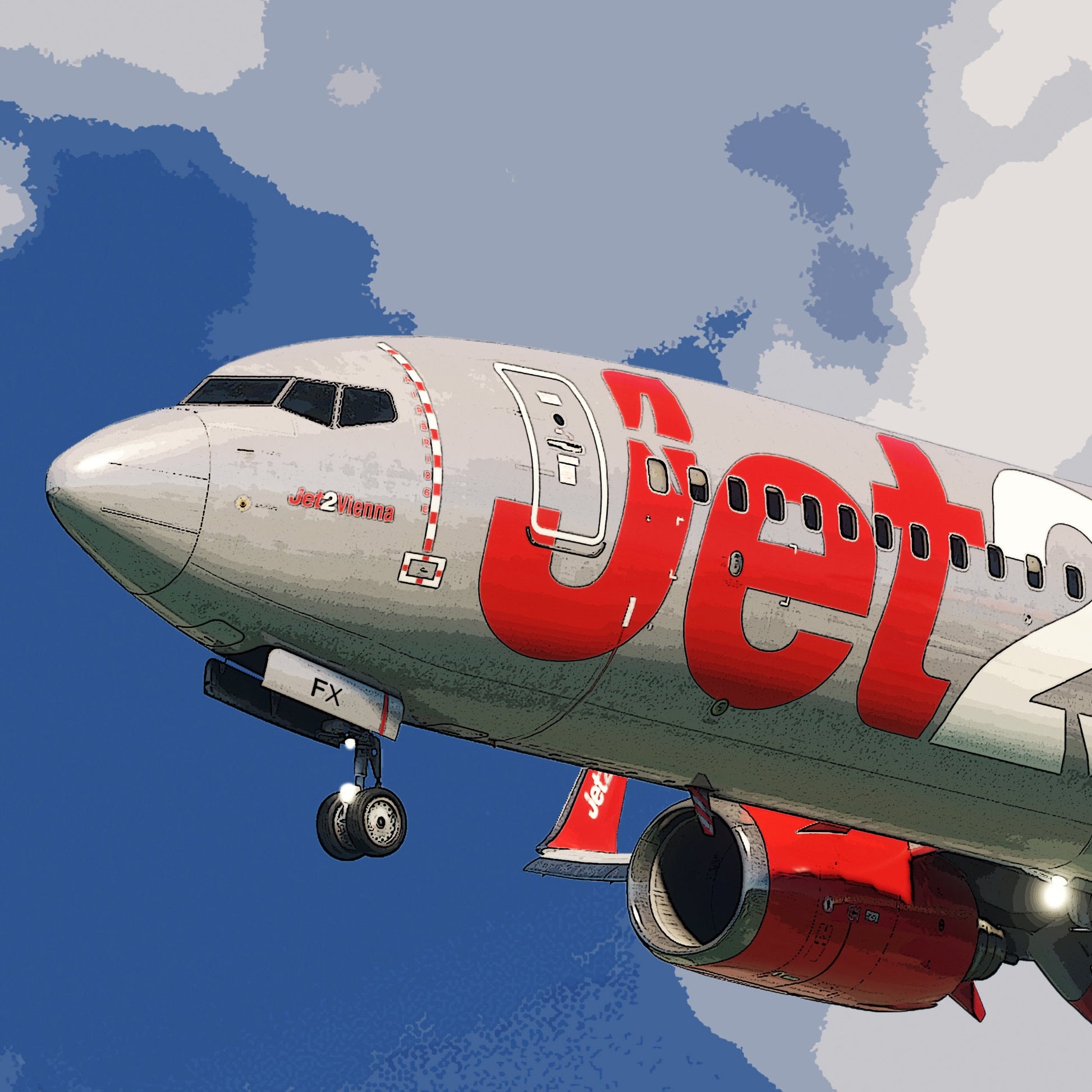 Jet2 Boeing 737 Poster