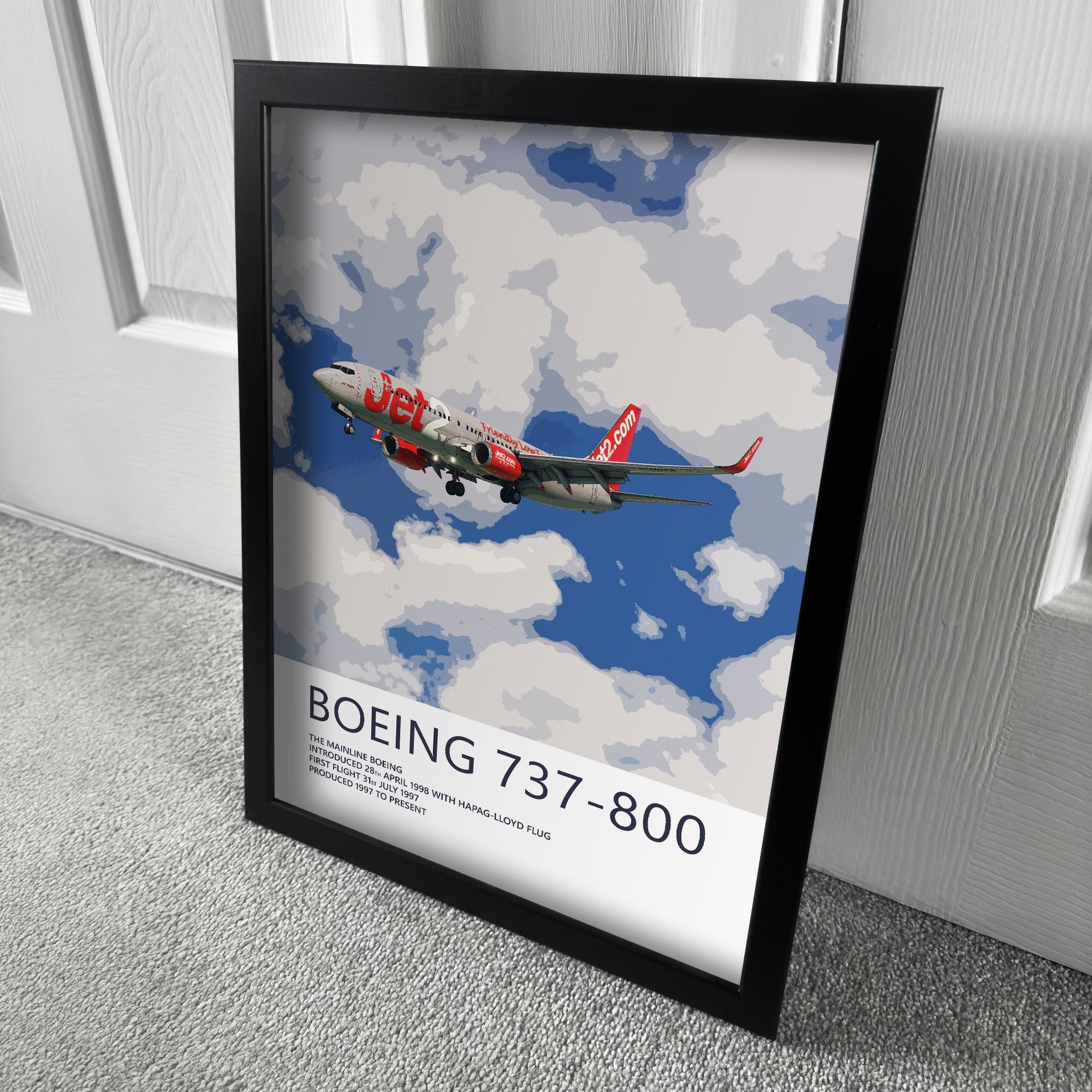 Jet2 Boeing 737 Poster