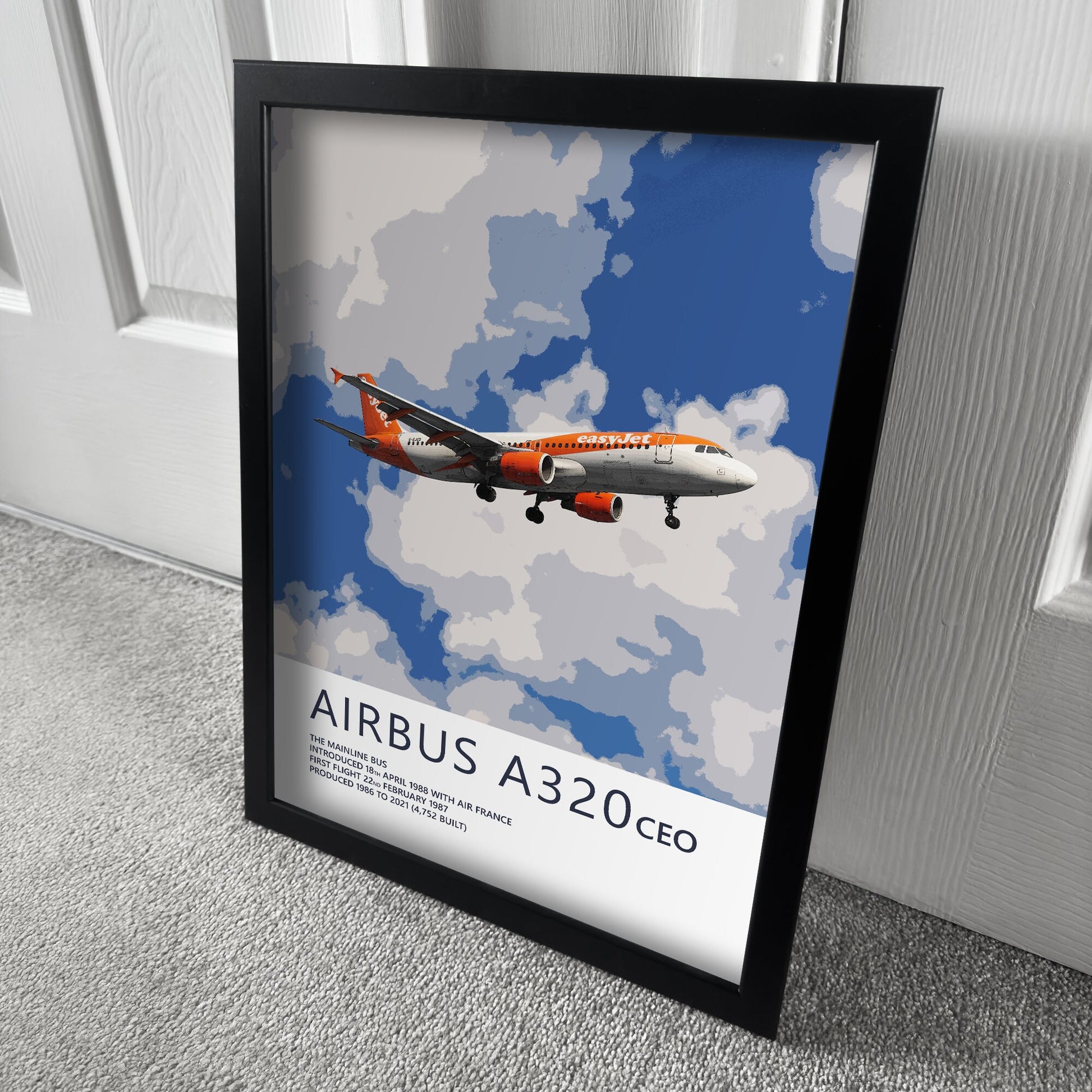 Easyjet Airbus A320 NEO Poster