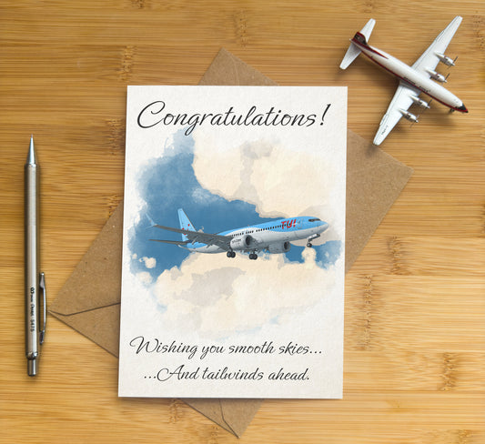 TUI Greetings Card - Choose from Congratulations, Birthday or Christmas