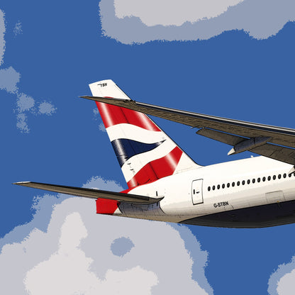 British Airways Boeing 777 Poster