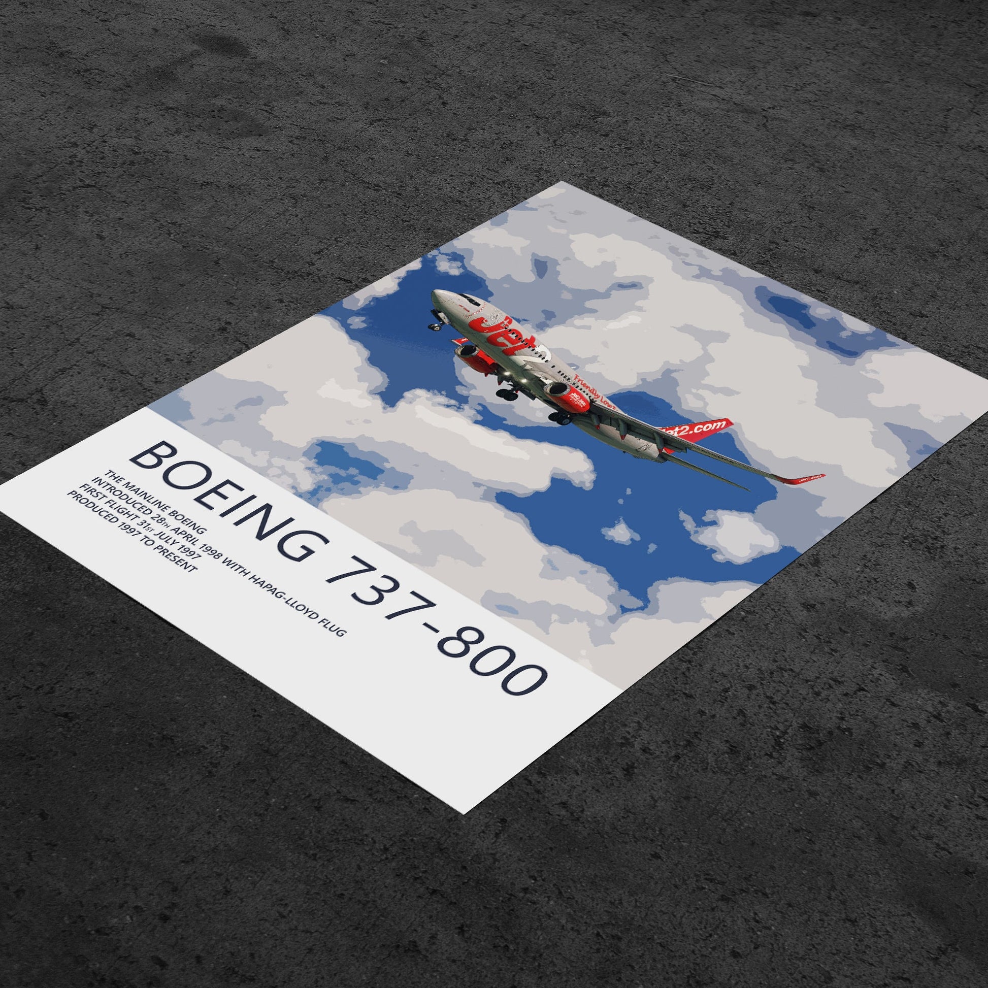 Jet2 Boeing 737 Poster