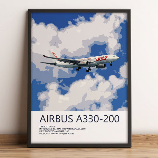 Jet2 Airbus A330-200 Poster