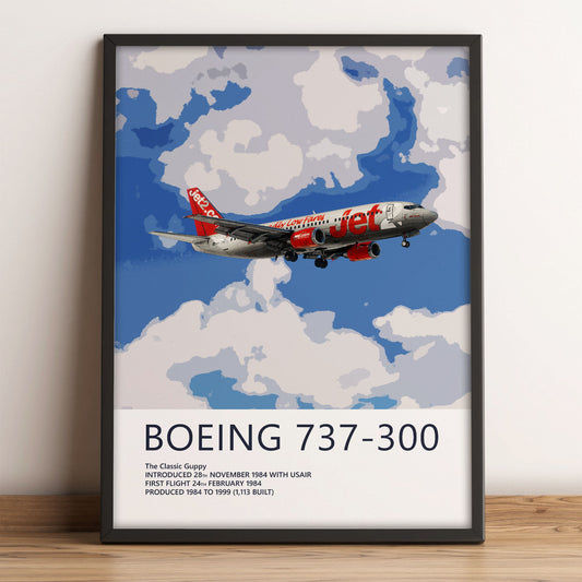 Jet2 Boeing 737-300 Poster