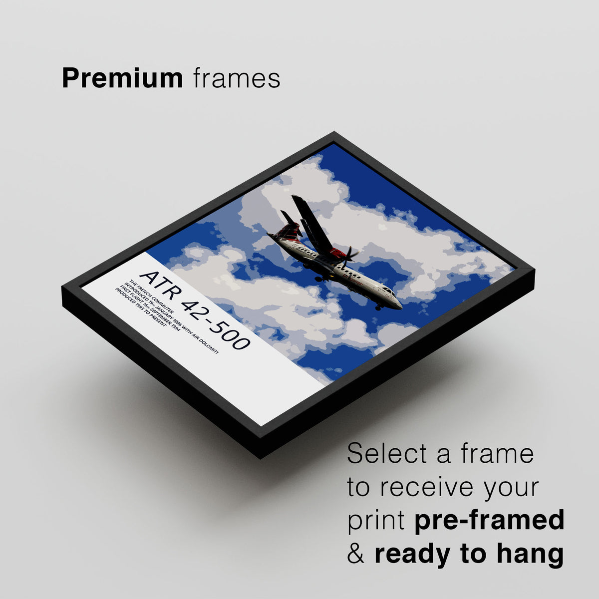 Loganair ATR 42-500 Poster