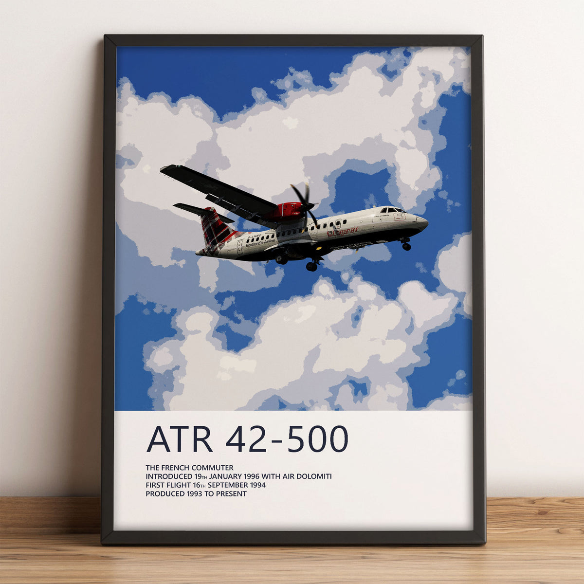 Loganair ATR 42-500 Poster