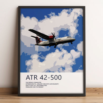 Loganair ATR 42-500 Poster