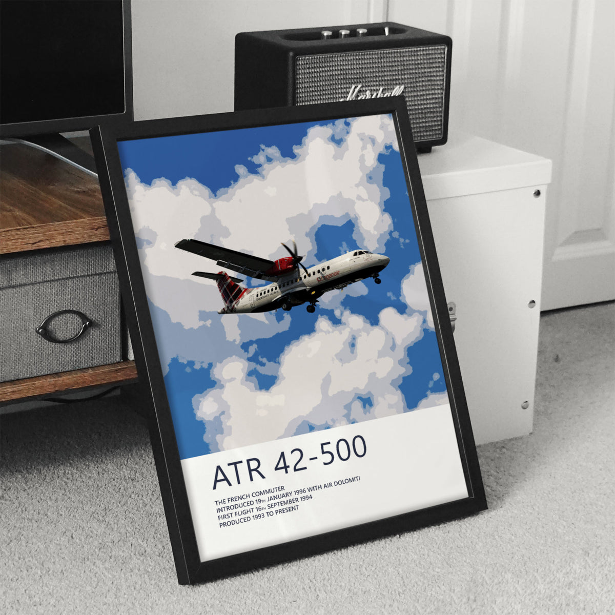 Loganair ATR 42-500 Poster