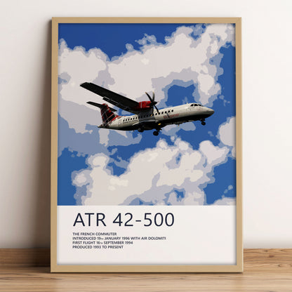 Loganair ATR 42-500 Poster