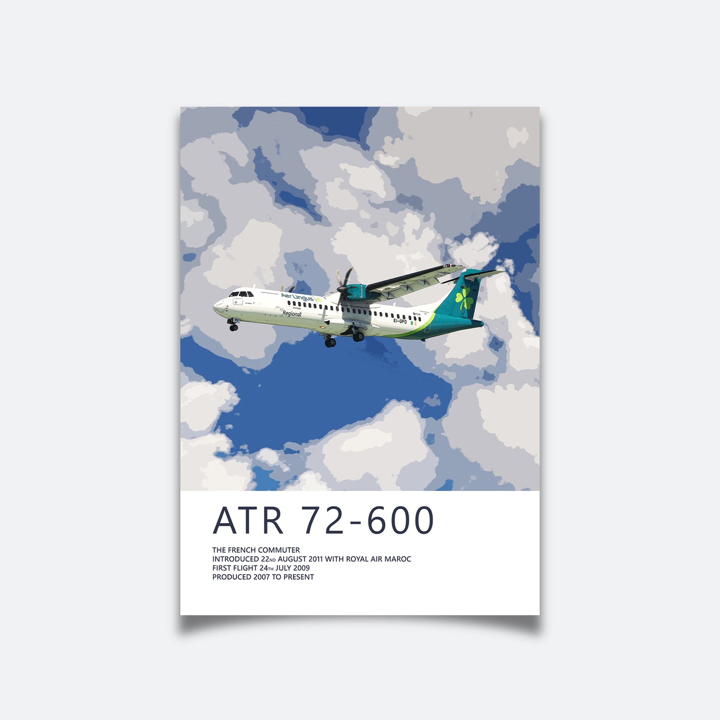 Aer Lingus ATR 72-600 Poster