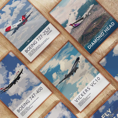 Qantas Airbus A380 Poster