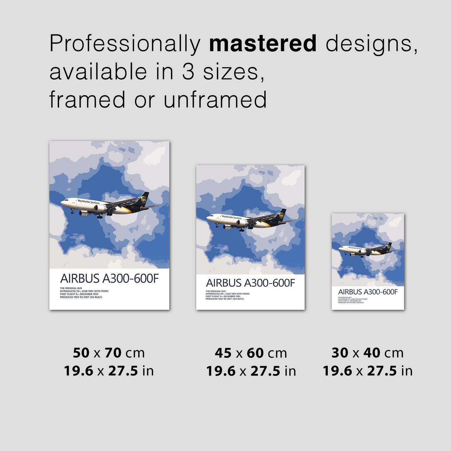 UPS Airbus A300 Poster