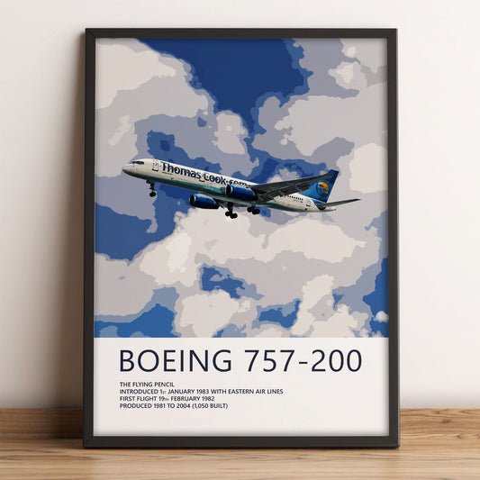 Thomas Cook Boeing 757-200 Poster