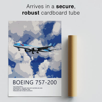 TUI Boeing 757-200 Poster