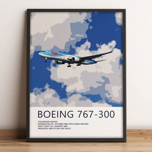 TUI Boeing 767-300 Poster