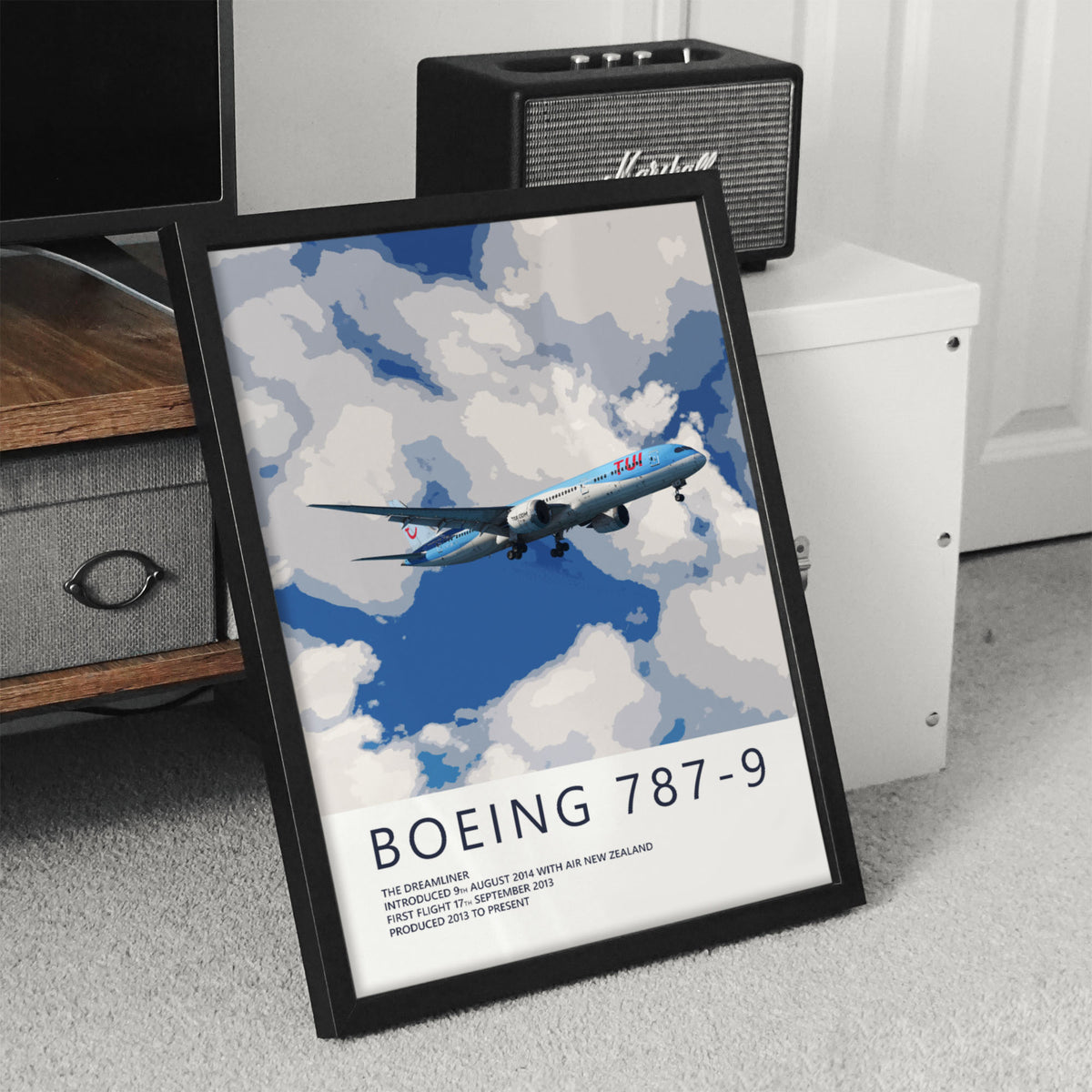 TUI Boeing 787-9 Dreamliner Poster